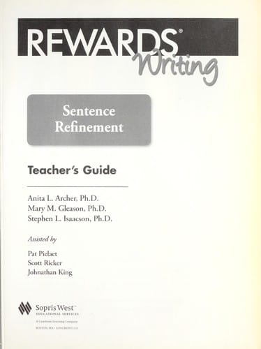 Rewards writing