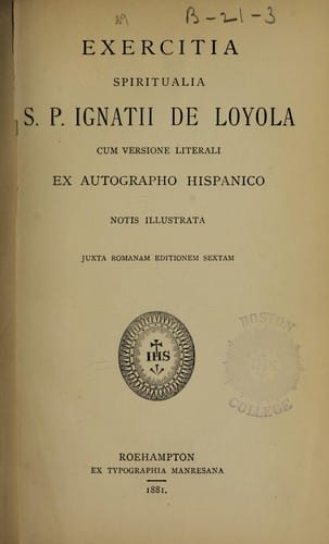 Exercitia spiritualia
