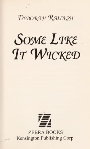 Some Like It Wicked