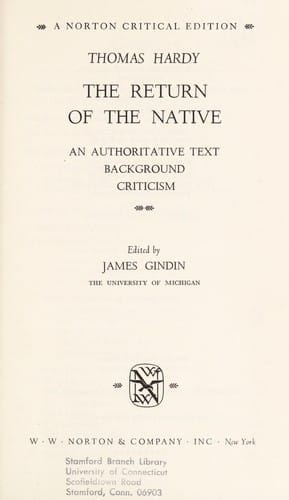 The Return of the Native