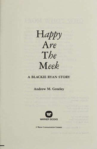 Happy are the meek