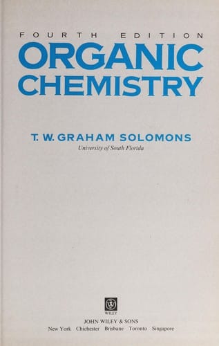 Organic Chemistry
