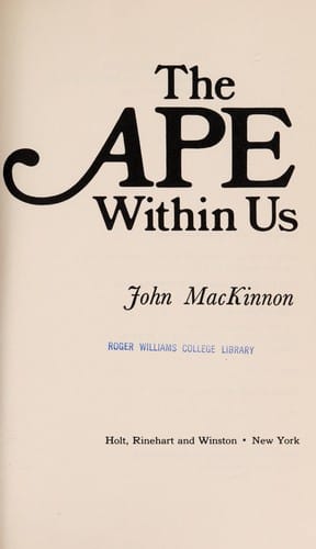 The ape within us