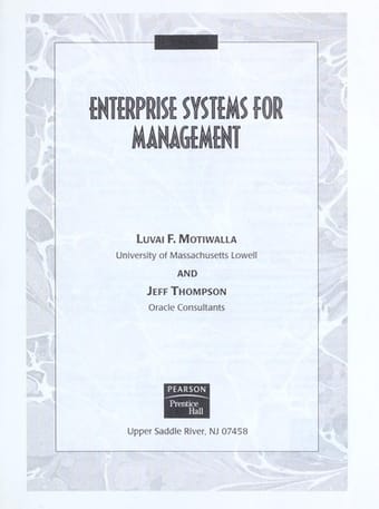 Enterprise systems for management