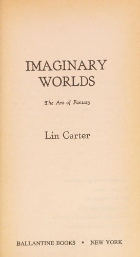 Imaginary worlds