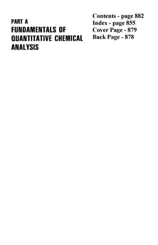 Vogel's textbook of quantitative chemical analysis