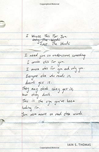 I Wrote This for You