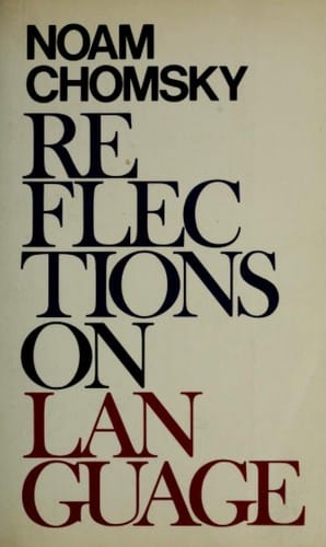 Reflections on language