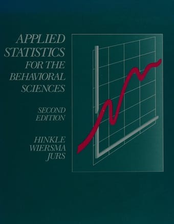 Applied statistics for the behavioral sciences