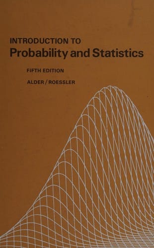 Introduction to probability and statistics