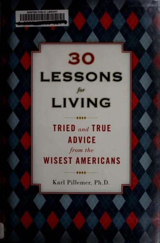 30 lessons for living