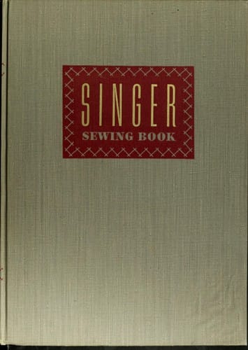 Singer sewing book